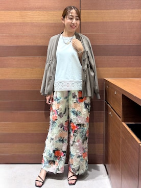 みりんさん(レディース・162cm)の夏コーディネート