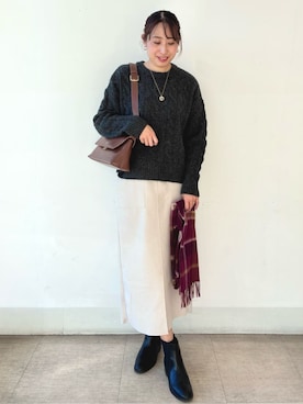 みりんさん（レディース・162cm）の冬コーディネート
