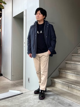 かずさん(メンズ・165cm)の冬コーディネート