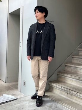 かずさん(メンズ・165cm)の冬コーディネート