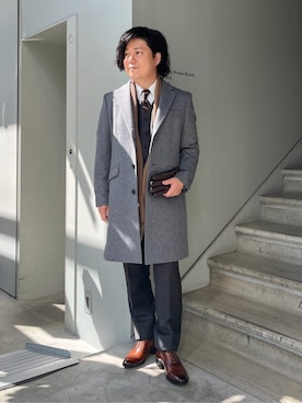 かずさん(メンズ・165cm)の冬コーディネート