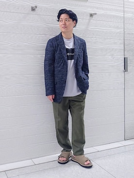 かずさん（メンズ・165cm）の夏コーディネート