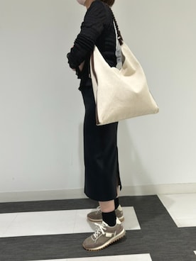 「ing（イング）のアイテム」を使った、MEJxing店舗STAFFさん（レディース・160cm）の春コーディネート