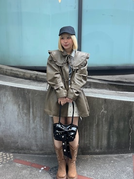 Asakaさん（レディース・157cm）の春コーディネート