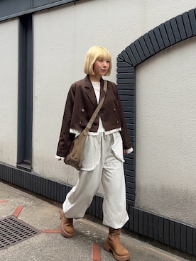 Asakaさん（レディース・157cm）の春コーディネート