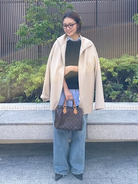 「plage（プラージュ）のアイテム」を使った、yuzukiさん（レディース・165cm）の秋コーディネート