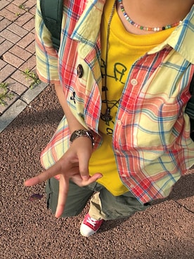 「FILA（フィラ）のアイテム」を使った、hyuuuさん（レディース・171cm）の冬コーディネート