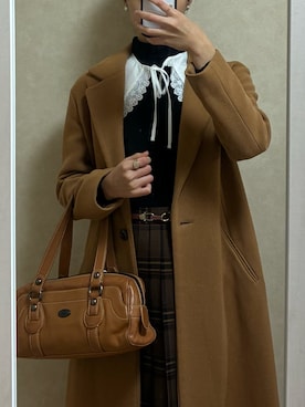 「DAISO（DAISO）のアイテム」を使った、mogmog181さん（レディース・165cm）の冬コーディネート