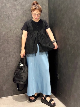 ありぴさん(レディース・155cm)の夏コーディネート