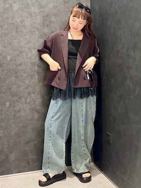 ありぴさん（レディース・155cm）の夏コーディネート
