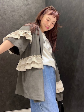 ありぴさん（レディース・155cm）の春コーディネート
