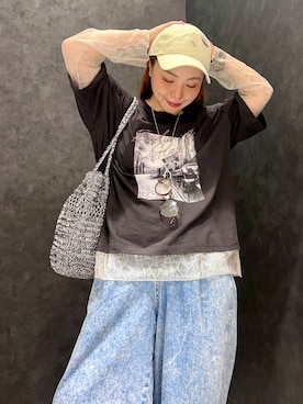 ありぴさん（レディース・155cm）の夏コーディネート