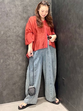 ありぴさん（レディース・155cm）の夏コーディネート
