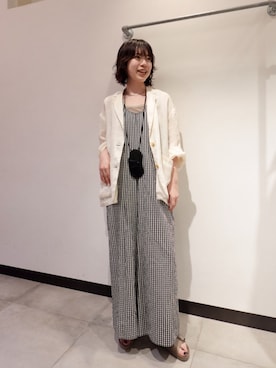 「FRAMeWORK（フレームワーク）のアイテム（財布/小物）」を使った、shiinaさん（レディース・163cm）の春コーディネート
