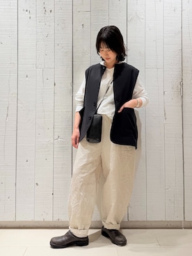 「JOURNAL STANDARD LUXE（ジャーナルスタンダード　ラックス）のアイテム」を使った、ATさん（レディース・155cm）の春コーディネート