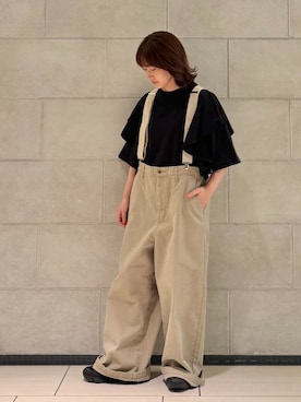 「JOURNAL STANDARD LUXE（ジャーナルスタンダード　ラックス）のアイテム」を使った、ATさん（レディース・155cm）の夏コーディネート