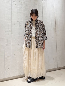 「JOURNAL STANDARD LUXE（ジャーナルスタンダード　ラックス）のアイテム」を使った、ATさん（レディース・155cm）の春コーディネート