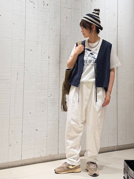 「JOURNAL STANDARD LUXE（ジャーナルスタンダード　ラックス）のアイテム」を使った、ATさん（レディース・155cm）の春コーディネート