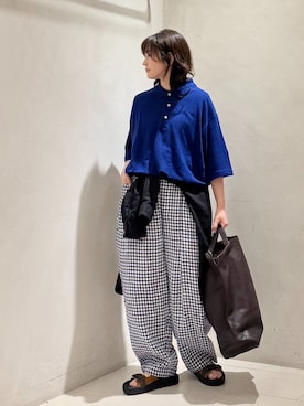 「JOURNAL STANDARD LUXE（ジャーナルスタンダード　ラックス）のアイテム」を使った、ATさん（レディース・155cm）の春コーディネート