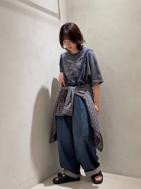 「JOURNAL STANDARD LUXE（ジャーナルスタンダード　ラックス）のアイテム」を使った、ATさん（レディース・155cm）の春コーディネート