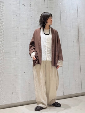 「JOURNAL STANDARD LUXE（ジャーナルスタンダード　ラックス）のアイテム」を使った、ATさん（レディース・155cm）の春コーディネート