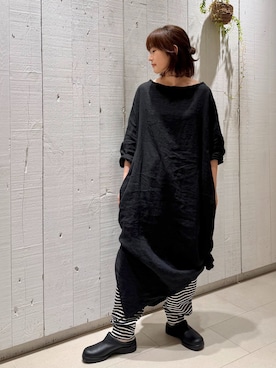 「JOURNAL STANDARD LUXE（ジャーナルスタンダード　ラックス）のアイテム」を使った、ATさん（レディース・155cm）の夏コーディネート