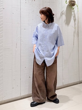 「JOURNAL STANDARD LUXE（ジャーナルスタンダード　ラックス）のアイテム」を使った、ATさん（レディース・155cm）の夏コーディネート
