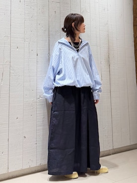 「JOURNAL STANDARD LUXE（ジャーナルスタンダード　ラックス）のアイテム」を使った、ATさん（レディース・155cm）の春コーディネート