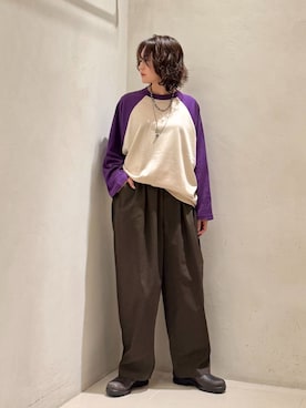 「JOURNAL STANDARD LUXE（ジャーナルスタンダード　ラックス）のアイテム」を使った、ATさん（レディース・155cm）の春コーディネート