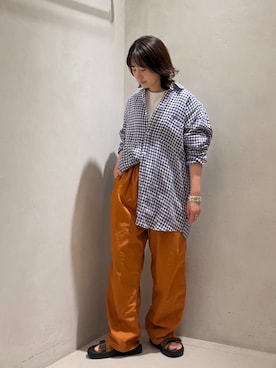 「JOURNAL STANDARD LUXE（ジャーナルスタンダード　ラックス）のアイテム」を使った、ATさん（レディース・155cm）の春コーディネート