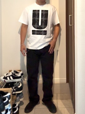 「Levi's（リーバイス）のアイテム（パンツ）」を使った、te1030724さん（メンズ・167cm）の夏コーディネート
