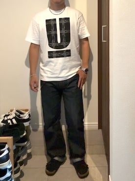 「UNDERCOVER（アンダーカバー）のアイテム」を使った、te1030724さん（メンズ・167cm）の夏コーディネート