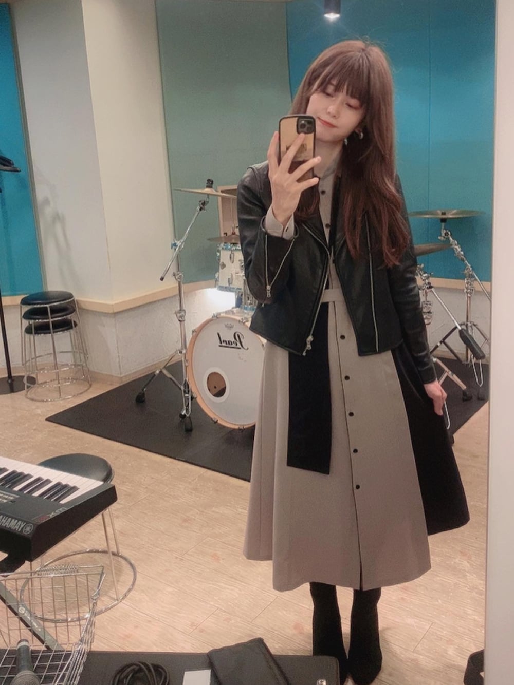 SLOBE IENA イエナ ライダースジャケット　ラムレザー　M 未使用に近い 1649803706_1000.jpg