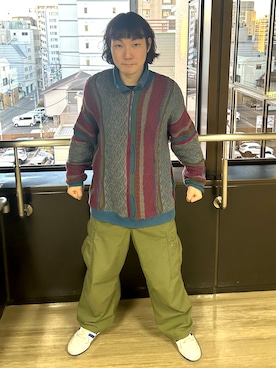 ぴーぷる坂本さんのコーディネート