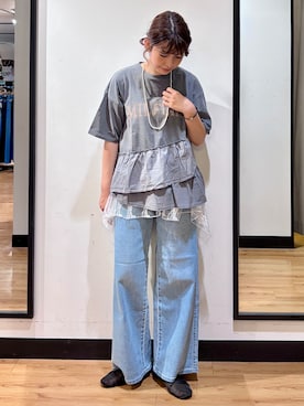 yukinoさん(レディース・166cm)の夏コーディネート