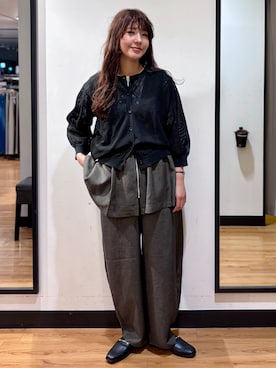 池元ゆき乃さん（レディース・166cm）の春コーディネート