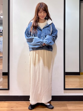 「Right-on（ライトオン）のアイテム」を使った、yukinoさん（レディース・166cm）の秋コーディネート