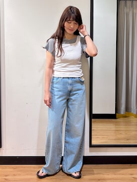 池元ゆき乃さん(レディース・166cm)の夏コーディネート