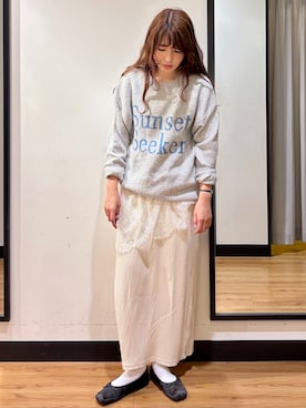 「Right-on（ライトオン）のアイテム」を使った、yukinoさん（レディース・166cm）の秋コーディネート