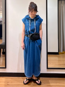 池元ゆき乃さん(レディース・166cm)の夏コーディネート