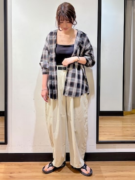 yukinoさん(レディース・166cm)の夏コーディネート