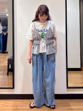 yukinoさん(レディース・166cm)の夏コーディネート