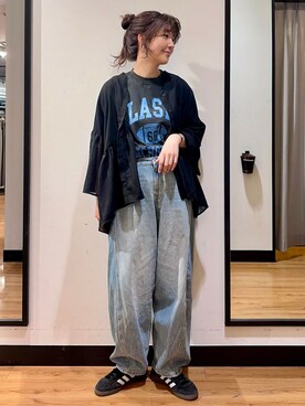 池元ゆき乃さん(レディース・166cm)の春コーディネート