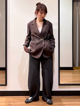 yukinoさん(レディース・166cm)の秋コーディネート