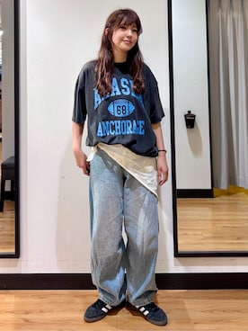 池元ゆき乃さん(レディース・166cm)の春コーディネート