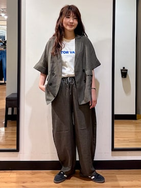 yukinoさん(レディース・166cm)の夏コーディネート