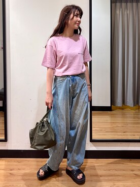池元ゆき乃さん(レディース・166cm)の春コーディネート
