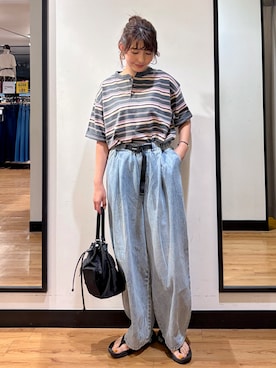 yukinoさん(レディース・166cm)の夏コーディネート