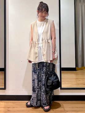 「Right-on（ライトオン）のアイテム」を使った、yukinoさん（レディース・166cm）の夏コーディネート