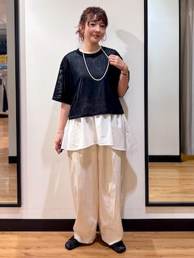 yukinoさん(レディース・166cm)の夏コーディネート